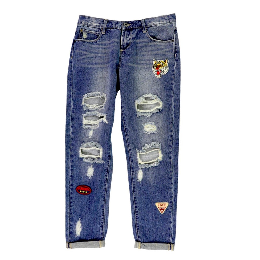 Articles of Society Womens Distressed Boyfriend Jeans Sz 31.EXCELLENT CONDITION